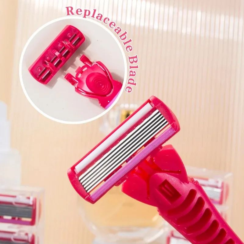 Safety Razor Handle - 1 poignée + 18 lames/rasoir de