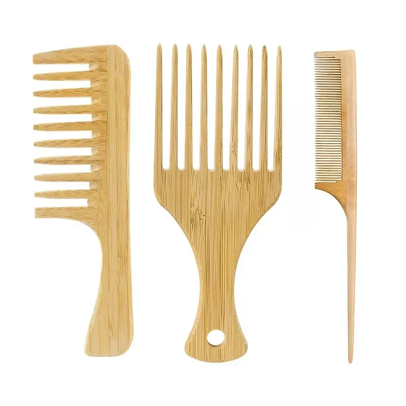 Bamboo Toothbrush - Peigne à cheveux en bois de