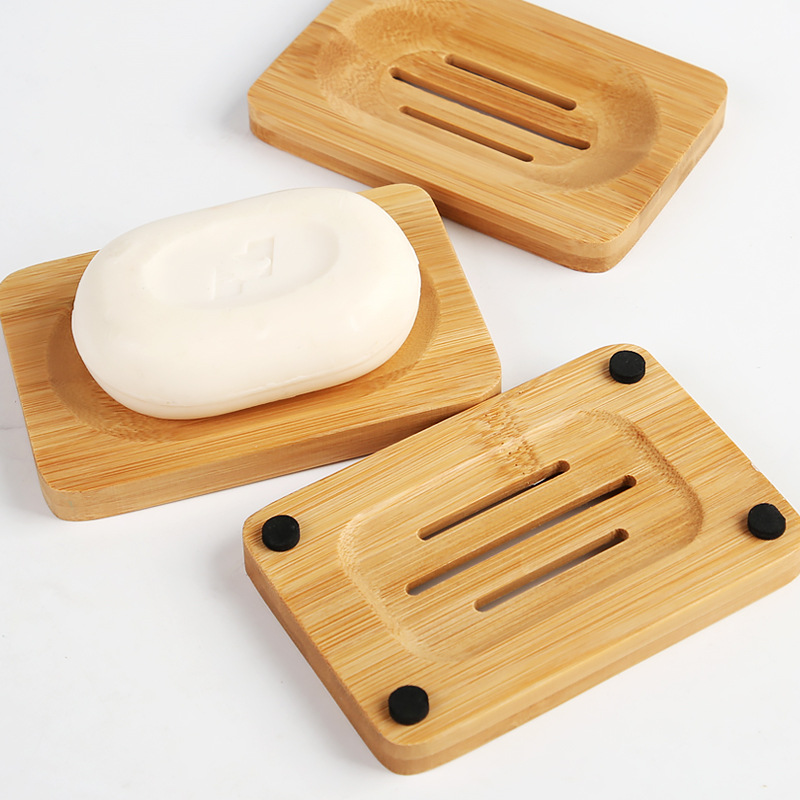 Bamboo Cutlery - Porte-savon en bois de bambou, porte-savon