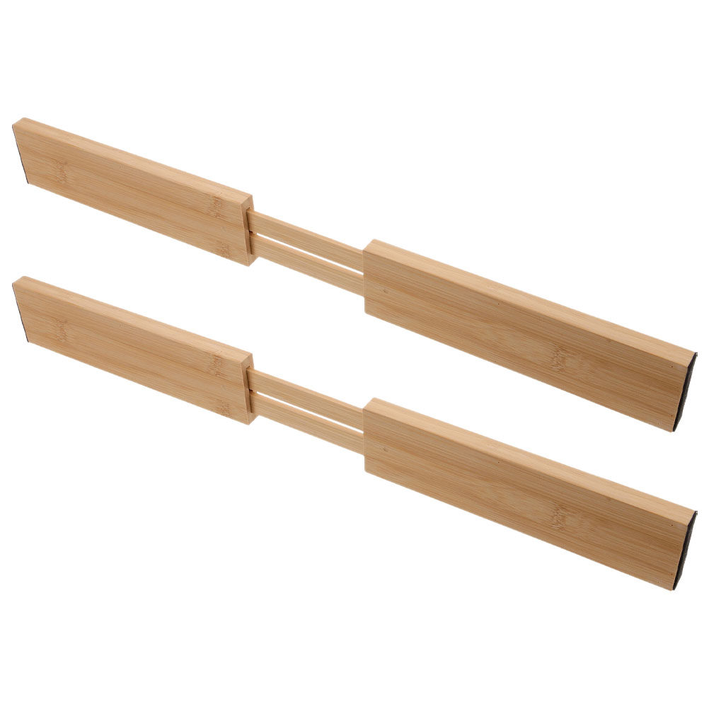 Bamboo Cutlery - Lot de 2 séparateurs de tiroir