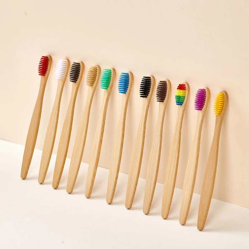 Bamboo Toothbrush - 5/10/20/30 pièces, brosses à dents en