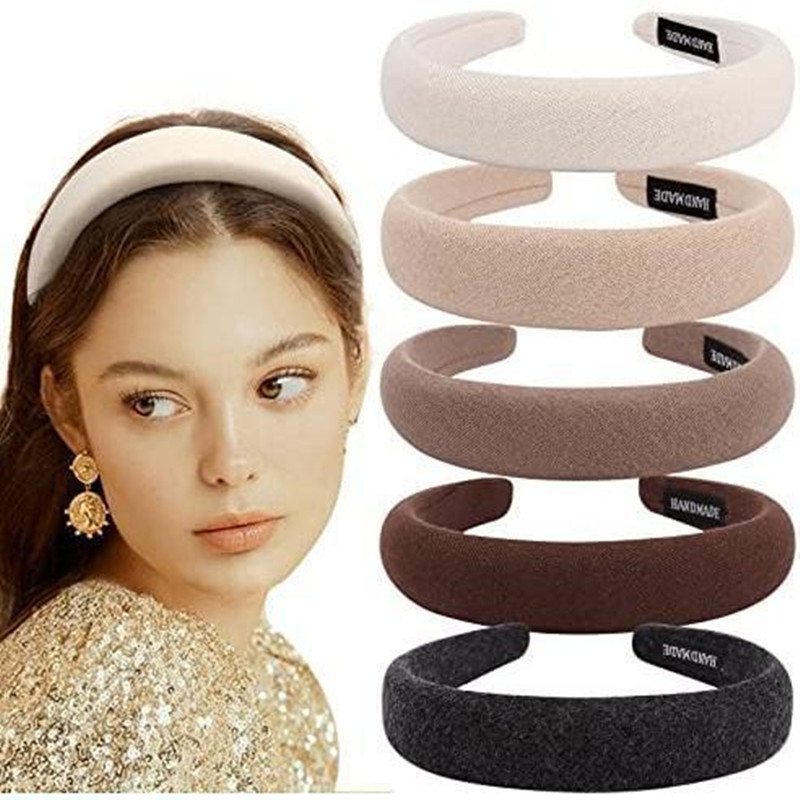 Eco Sponge - Bandeau en éponge uni pour femme,