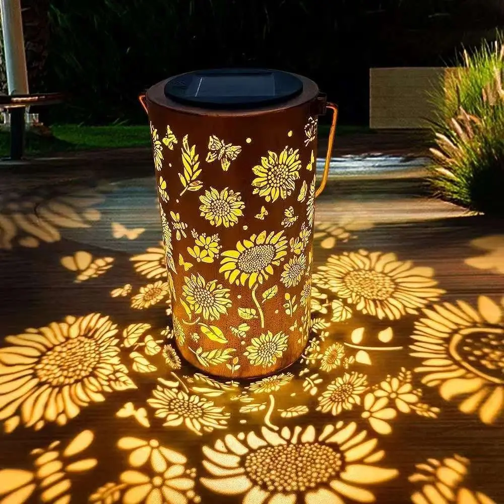 Solar Garden Light - Lampe solaire extérieure imperméable à effet
