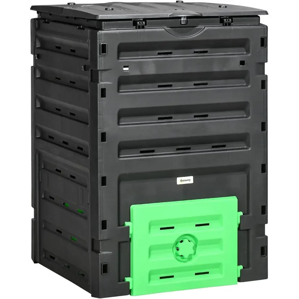 Compost Bin - Composteur de jardin de grande capacité,