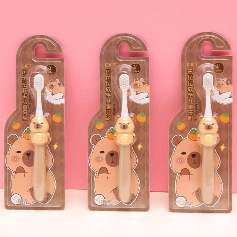 Bamboo Toothbrush - Brosse à dents pour bébé Capybara,
