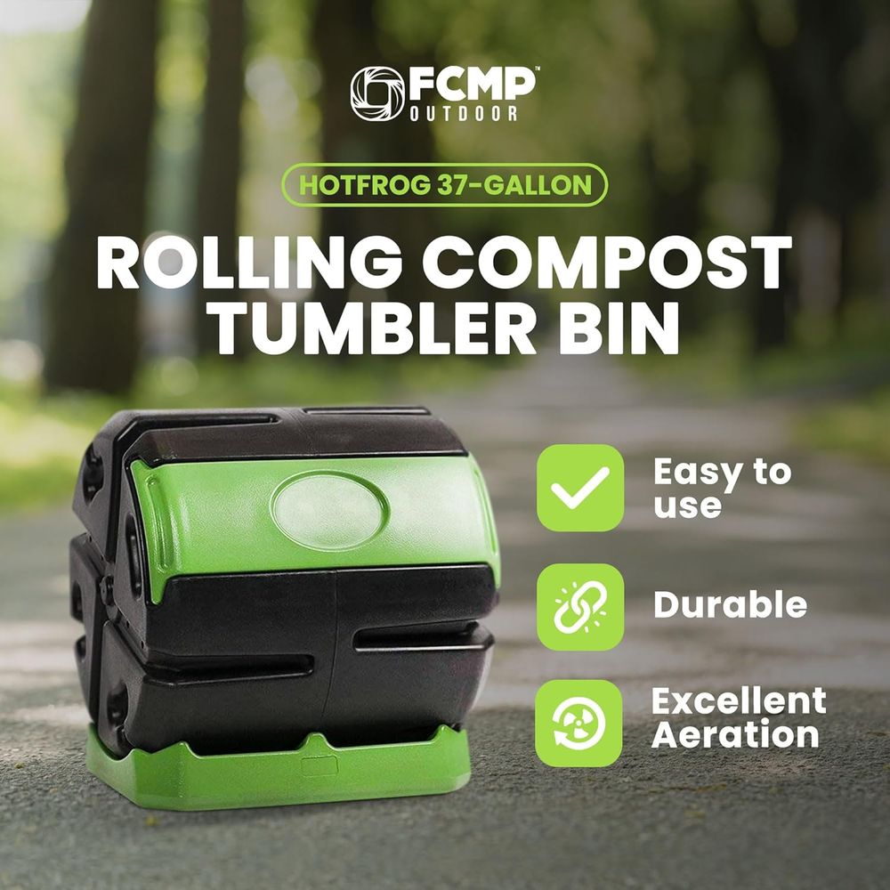 Composteur rotatif extérieur à - Compost Bin avis et prix