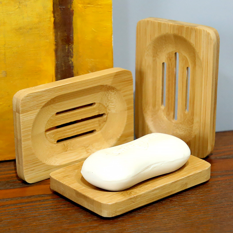 Porte-savon en bois de bambou, - Bamboo Cutlery avis et prix
