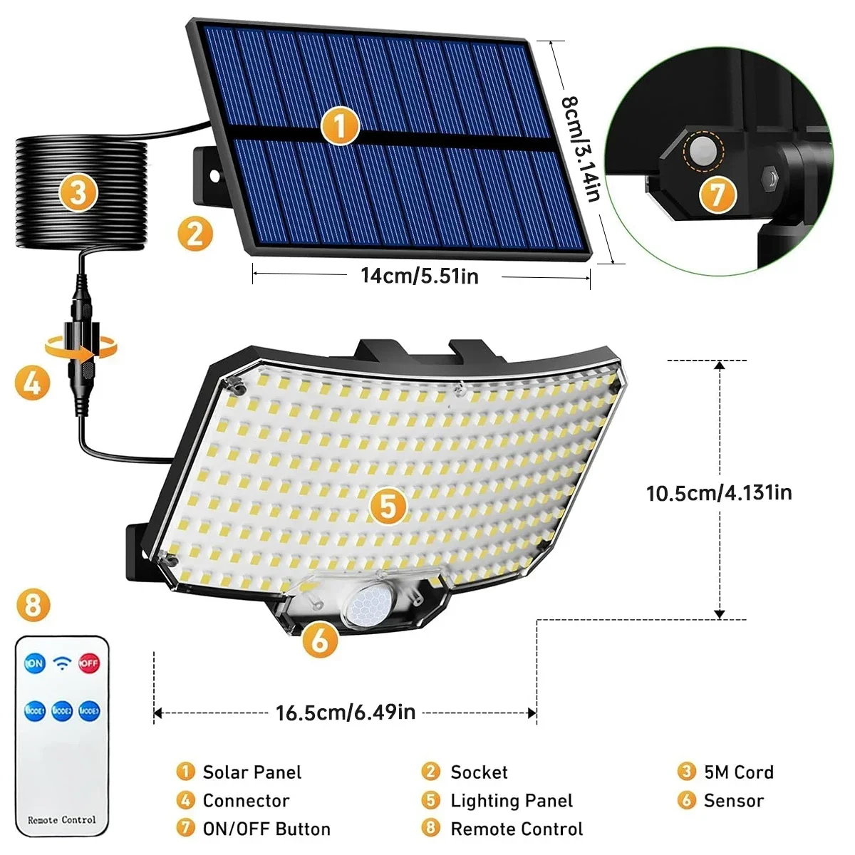 Lampes solaires d'extérieur 23 - Solar Garden Light avis et prix