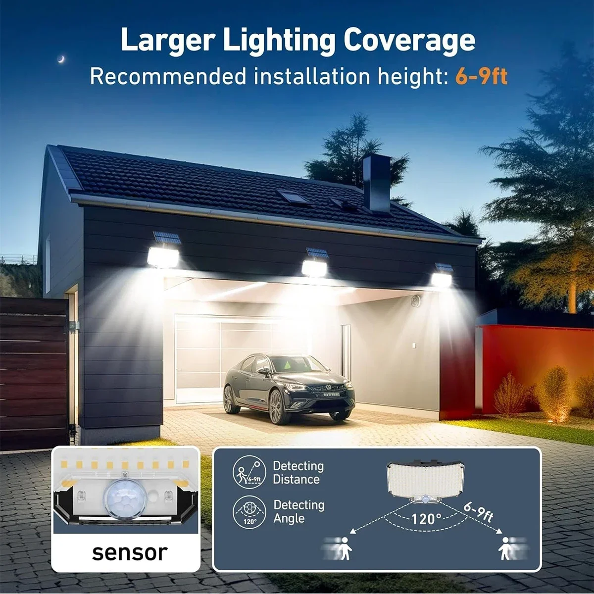 Lampes solaires d'extérieur 23 - Solar Garden Light avis et prix