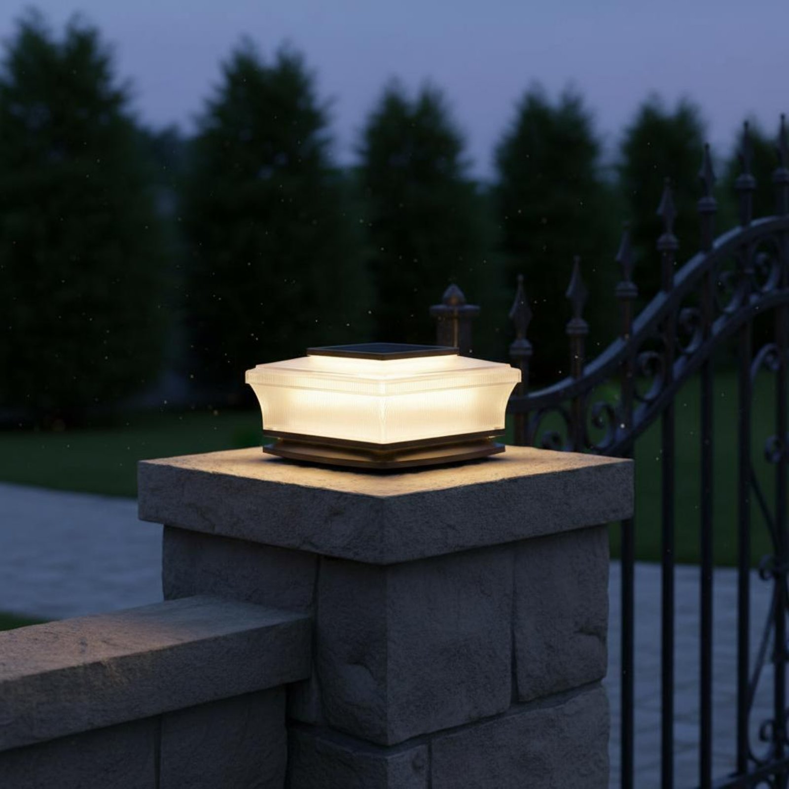Lampe solaire sans fil pour po - Solar Garden Light avis et prix