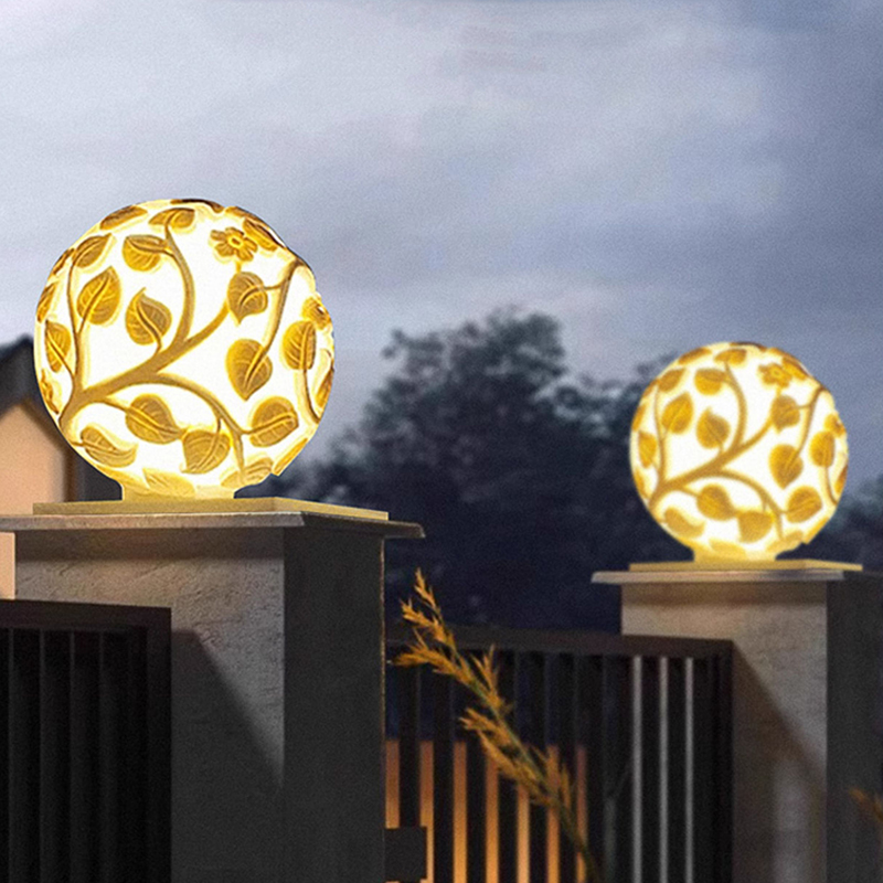 Lampes de colonne d'extérieur, - Solar Garden Light avis et prix