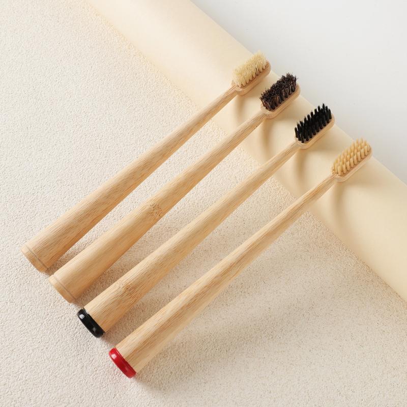 1 pièce/4 pièces, brosse à den - Bamboo Toothbrush avis et prix