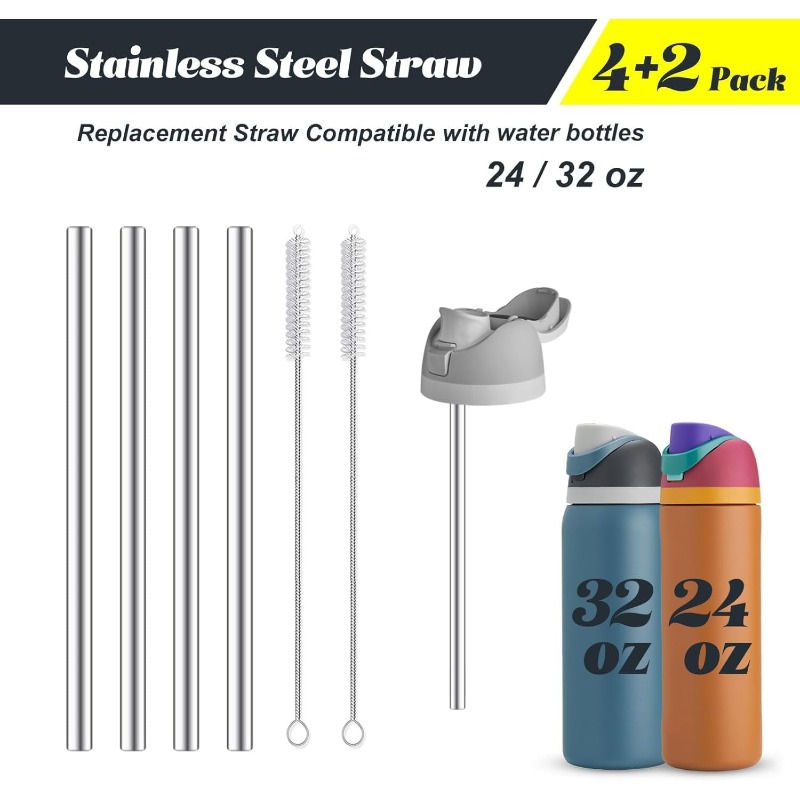 Pailles en métal de remplaceme - Reusable Straw avis et prix