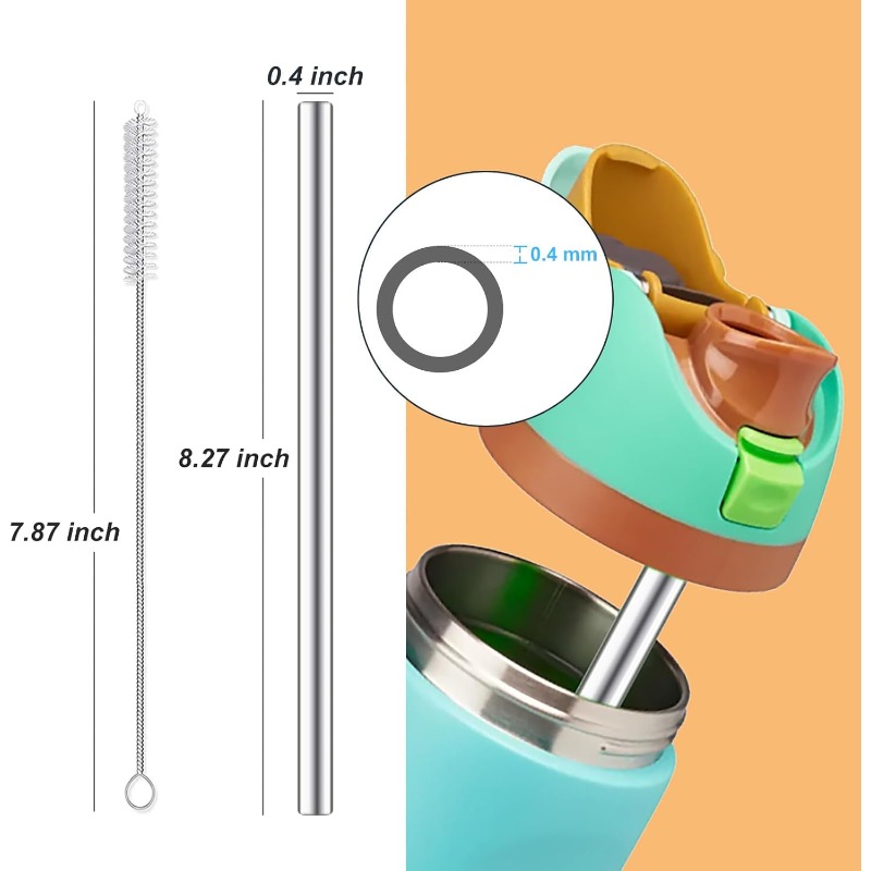 Pailles en métal de remplaceme - Reusable Straw avis et prix