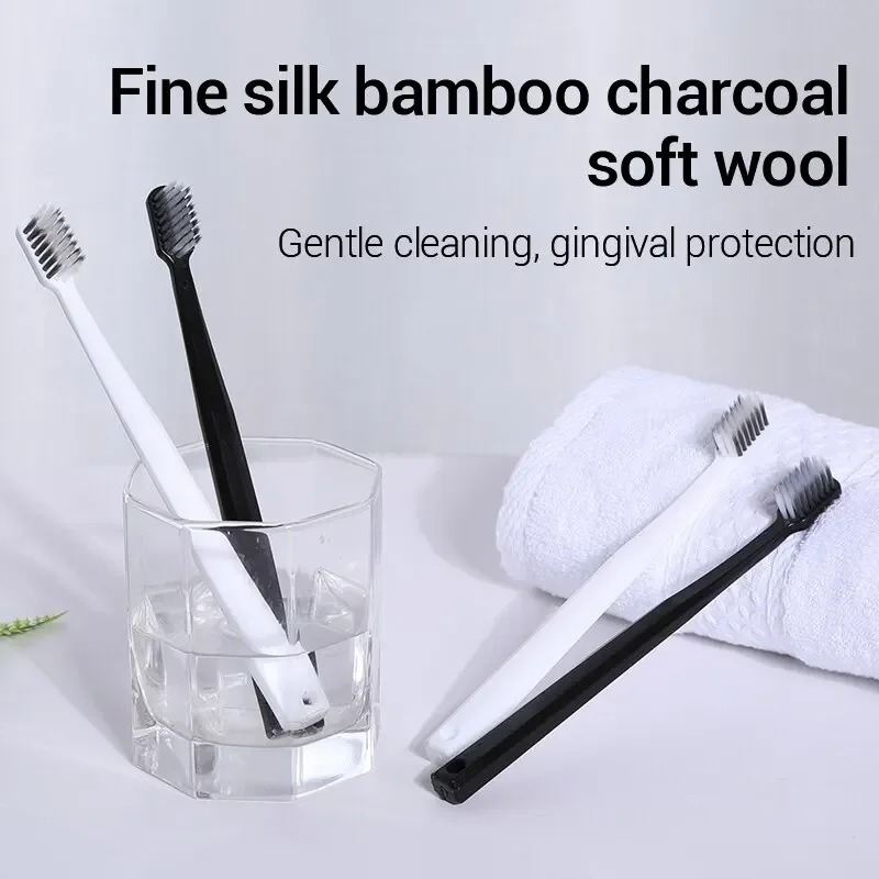 Lot de 2 à 10 brosses à dents  - Bamboo Toothbrush avis et prix