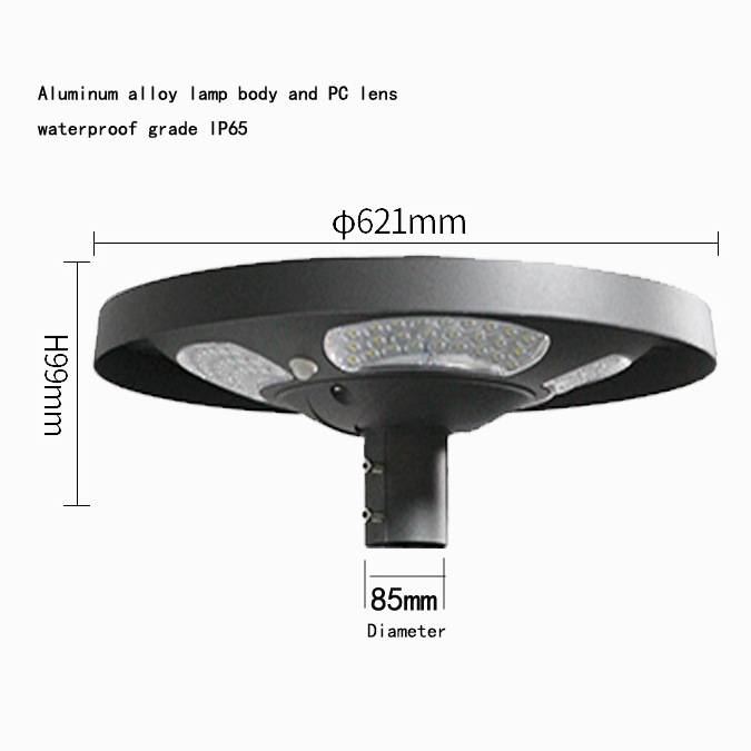 Lampe solaire LED UFO étanche  - Solar Garden Light avis et prix