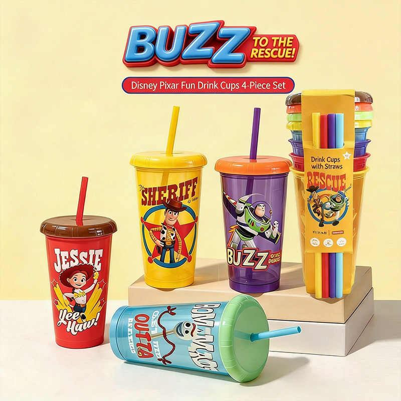 Lot de 4 gobelets réutilisable - Reusable Straw avis et prix